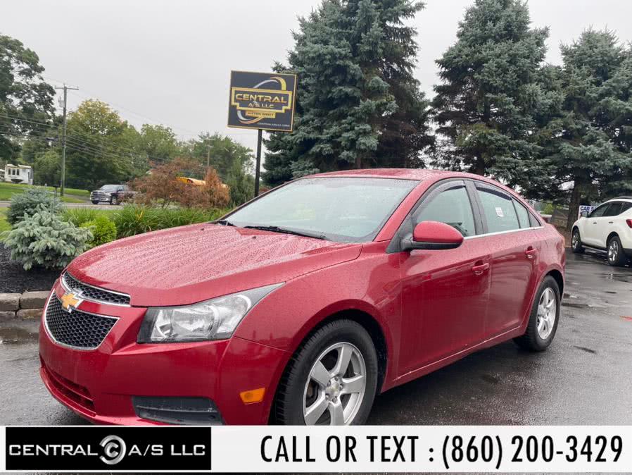 2014 Chevrolet Cruze 4dr Sdn Auto 1LT, available for sale in East Windsor, Connecticut | Central A/S LLC. East Windsor, Connecticut