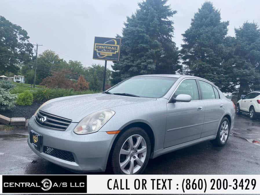 2005 Infiniti G35 Sedan G35x 4dr Sdn AWD Auto, available for sale in East Windsor, Connecticut | Central A/S LLC. East Windsor, Connecticut