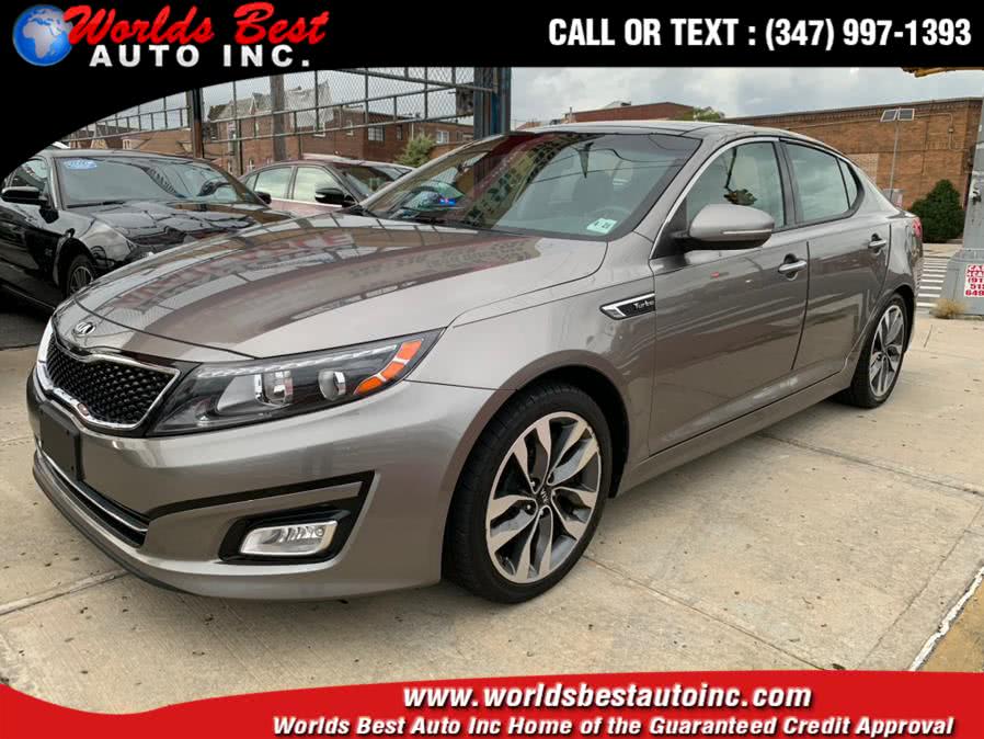 2015 Kia Optima 4dr Sdn SX Turbo, available for sale in Brooklyn, New York | Worlds Best Auto Inc. Brooklyn, New York 2015 Kia Optima 4dr Sdn SX Turbo, available for sale in Brooklyn, New York | Worlds Best Auto Inc. Brooklyn, New York