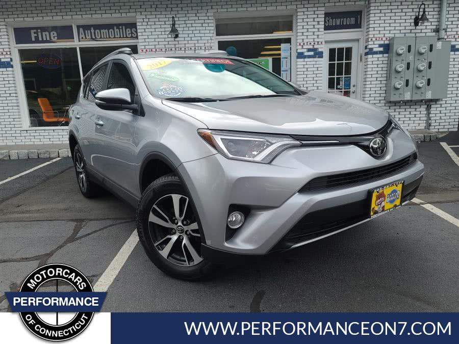 2017 Toyota RAV4 XLE AWD (Natl), available for sale in Wilton, Connecticut | Performance Motor Cars Of Connecticut LLC. Wilton, Connecticut