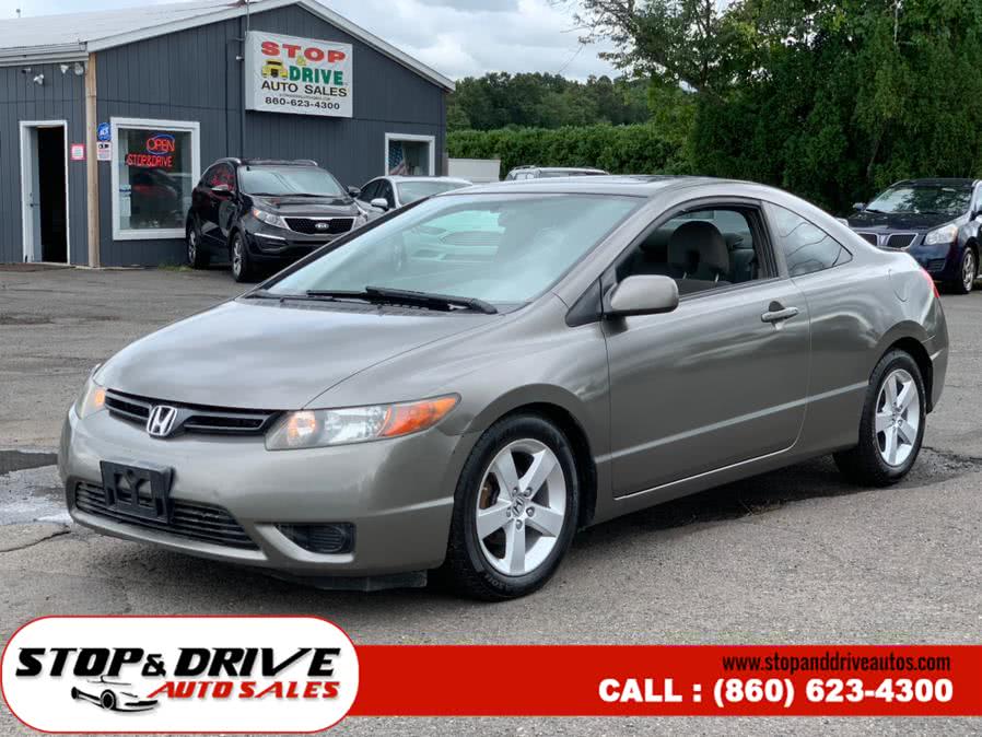 2008 Honda Civic Cpe 2dr Auto EX, available for sale in East Windsor, Connecticut | Stop & Drive Auto Sales. East Windsor, Connecticut