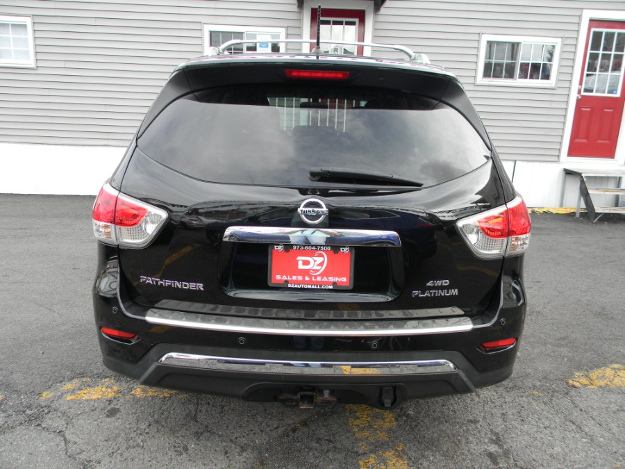 2014 Nissan Pathfinder 4WD 4dr Platinum, available for sale in Paterson, New Jersey | DZ Automall. Paterson, New Jersey 2014 Nissan Pathfinder 4WD 4dr Platinum, available for sale in Paterson, New Jersey | DZ Automall. Paterson, New Jersey