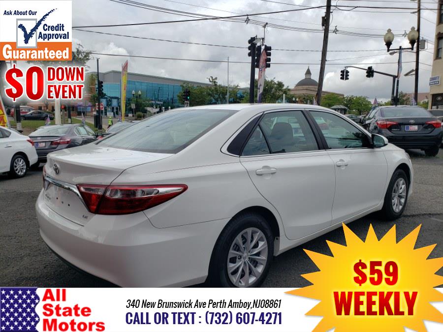 2016 Toyota Camry 4dr Sdn I4 Auto LE (Natl), available for sale in Perth Amboy, New Jersey | All State Motor Inc. Perth Amboy, New Jersey 2016 Toyota Camry 4dr Sdn I4 Auto LE (Natl), available for sale in Perth Amboy, New Jersey | All State Motor Inc. Perth Amboy, New Jersey
