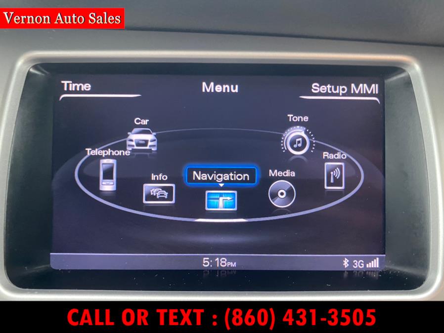 2013 Audi Q7 quattro 4dr 3.0T Premium Plus, available for sale in Manchester, Connecticut | Vernon Auto Sale & Service. Manchester, Connecticut 2013 Audi Q7 quattro 4dr 3.0T Premium Plus, available for sale in Manchester, Connecticut | Vernon Auto Sale & Service. Manchester, Connecticut