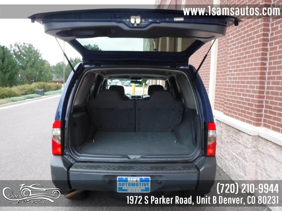 2003 Nissan Xterra 4dr SE 4WD V6 Auto, available for sale in Denver, Colorado | Sam's Automotive. Denver, Colorado 2003 Nissan Xterra 4dr SE 4WD V6 Auto, available for sale in Denver, Colorado | Sam's Automotive. Denver, Colorado