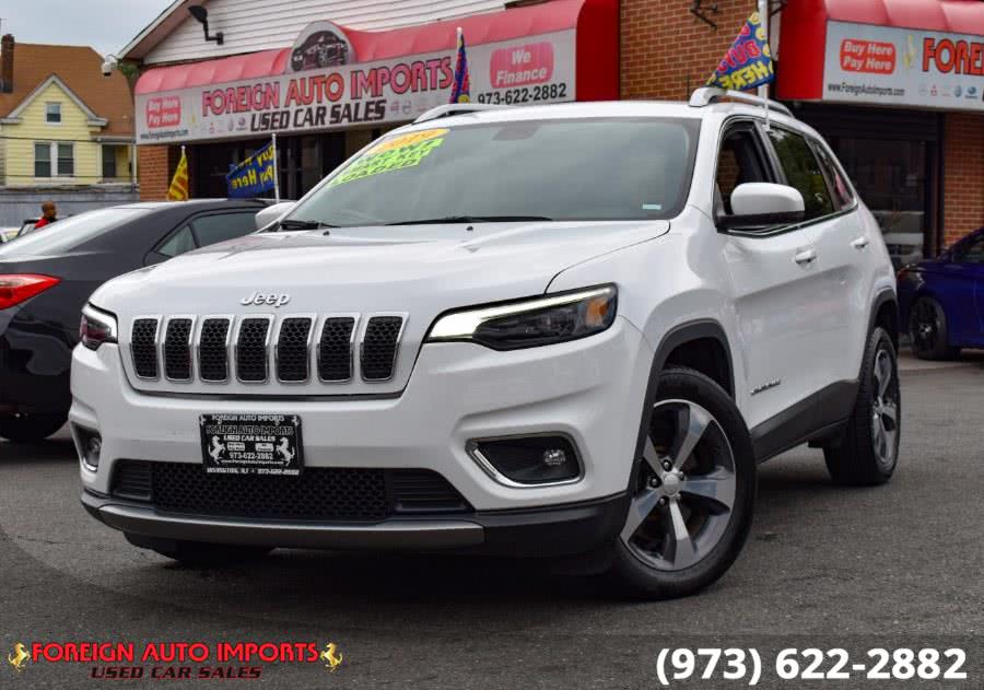 2019 Jeep Cherokee Limited FWD, available for sale in Irvington, New Jersey | Foreign Auto Imports. Irvington, New Jersey