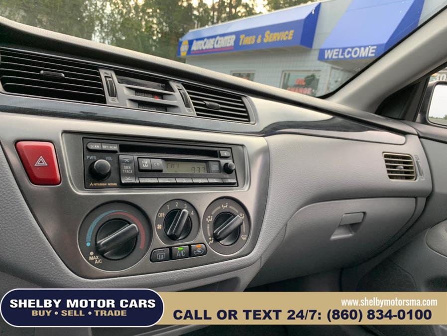 2006 Mitsubishi Lancer 4dr Sdn ES Auto, available for sale in Springfield, Massachusetts | Shelby Motor Cars. Springfield, Massachusetts 2006 Mitsubishi Lancer 4dr Sdn ES Auto, available for sale in Springfield, Massachusetts | Shelby Motor Cars. Springfield, Massachusetts