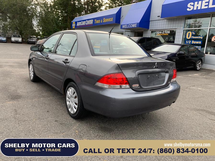 2006 Mitsubishi Lancer 4dr Sdn ES Auto, available for sale in Springfield, Massachusetts | Shelby Motor Cars. Springfield, Massachusetts 2006 Mitsubishi Lancer 4dr Sdn ES Auto, available for sale in Springfield, Massachusetts | Shelby Motor Cars. Springfield, Massachusetts