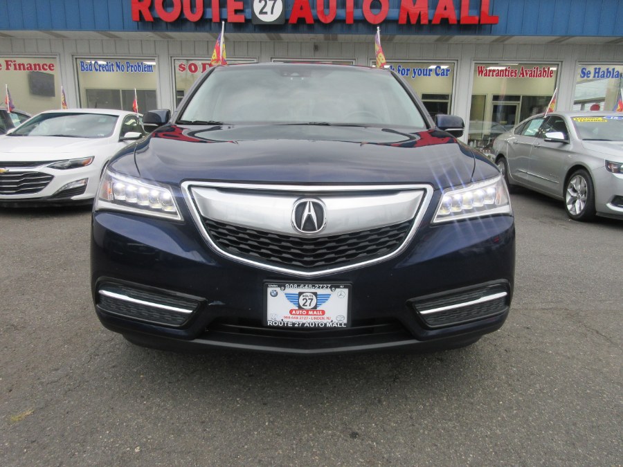 Used Acura MDX SH-AWD 4dr w/Tech/AcuraWatch Plus 2016 | Route 27 Auto Mall. Linden, New Jersey Used Acura MDX SH-AWD 4dr w/Tech/AcuraWatch Plus 2016 | Route 27 Auto Mall. Linden, New Jersey