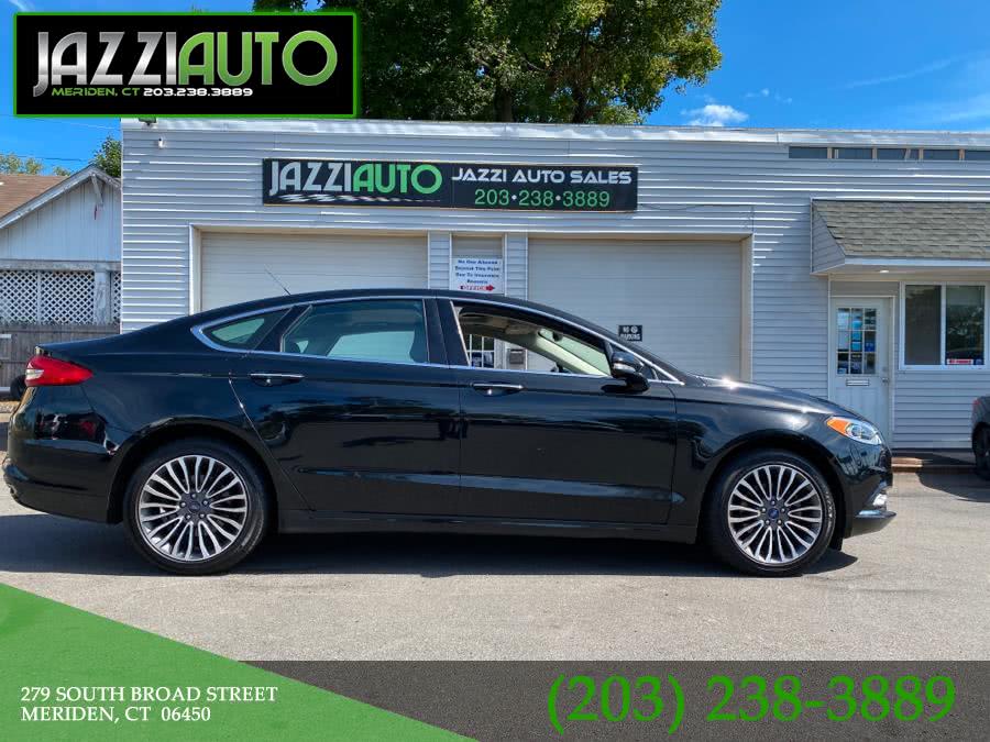 2017 Ford Fusion SE AWD, available for sale in Meriden, Connecticut | Jazzi Auto Sales LLC. Meriden, Connecticut