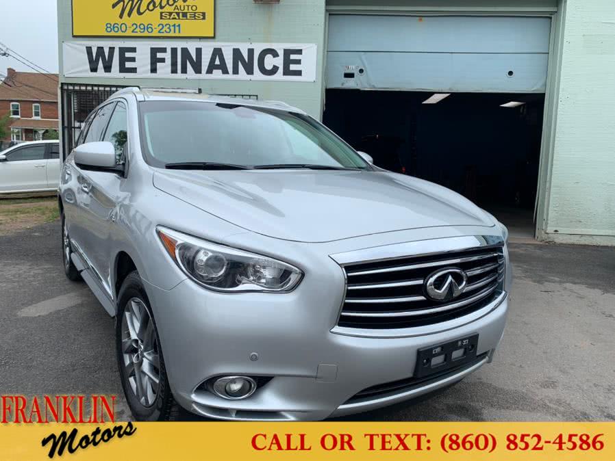 2014 Infiniti QX60 AWD 4dr, available for sale in Hartford, Connecticut | Franklin Motors Auto Sales LLC. Hartford, Connecticut