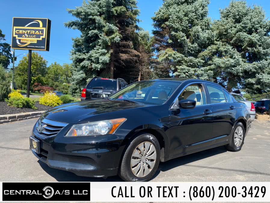 2012 Honda Accord Sdn 4dr I4 Auto LX, available for sale in East Windsor, Connecticut | Central A/S LLC. East Windsor, Connecticut