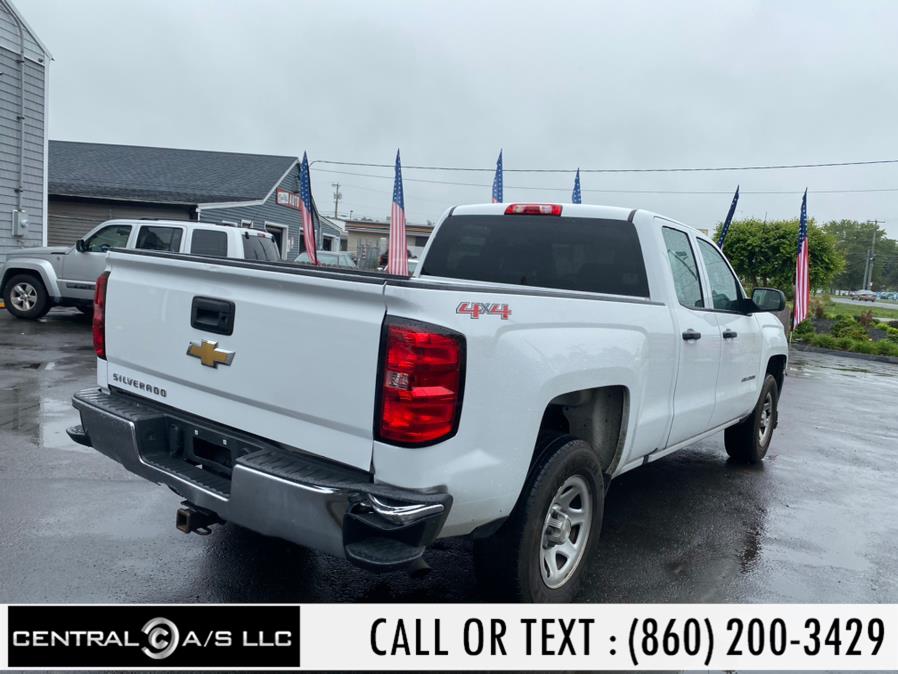 2016 Chevrolet Silverado 1500 4WD Double Cab 143.5" Work Truck, available for sale in East Windsor, Connecticut | Central A/S LLC. East Windsor, Connecticut 2016 Chevrolet Silverado 1500 4WD Double Cab 143.5" Work Truck, available for sale in East Windsor, Connecticut | Central A/S LLC. East Windsor, Connecticut