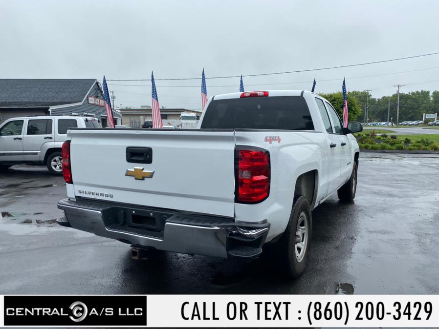 2016 Chevrolet Silverado 1500 4WD Double Cab 143.5" Work Truck, available for sale in East Windsor, Connecticut | Central A/S LLC. East Windsor, Connecticut 2016 Chevrolet Silverado 1500 4WD Double Cab 143.5" Work Truck, available for sale in East Windsor, Connecticut | Central A/S LLC. East Windsor, Connecticut