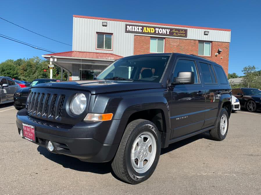 2014 Jeep Patriot 4WD 4dr Sport, available for sale in South Windsor, Connecticut | Mike And Tony Auto Sales, Inc. South Windsor, Connecticut
