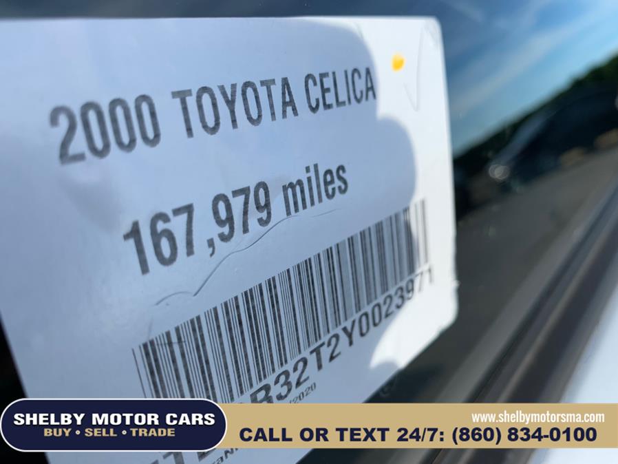 2000 Toyota Celica 3dr LB GT Auto, available for sale in Springfield, Massachusetts | Shelby Motor Cars. Springfield, Massachusetts 2000 Toyota Celica 3dr LB GT Auto, available for sale in Springfield, Massachusetts | Shelby Motor Cars. Springfield, Massachusetts