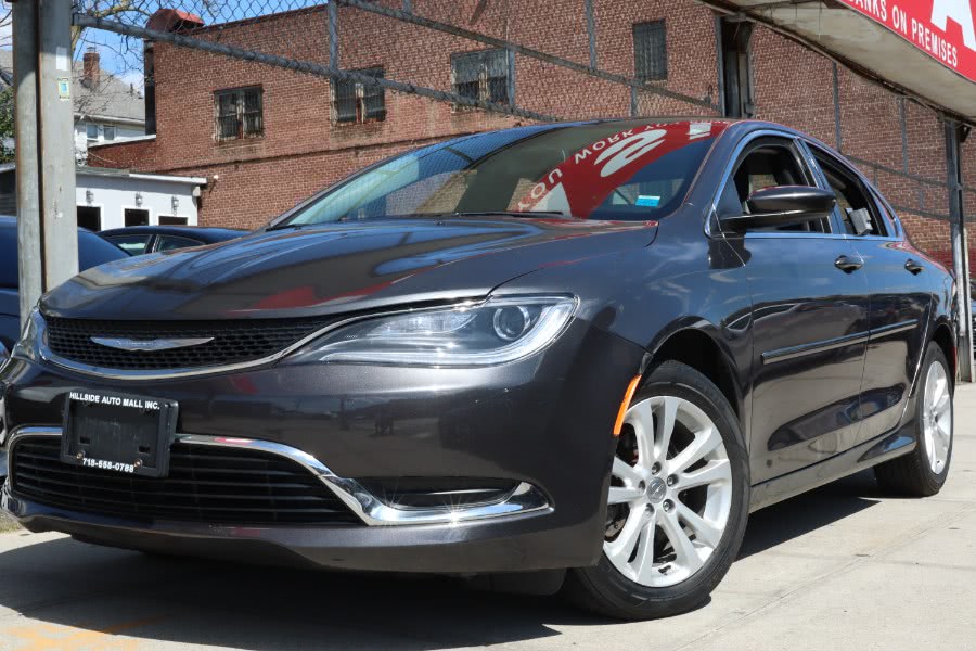 2016 Chrysler 200 4dr Sdn Limited FWD, available for sale in Jamaica, New York | Hillside Auto Mall Inc.. Jamaica, New York
