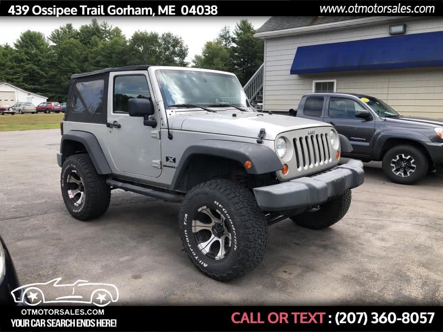 2007 Jeep Wrangler 4WD 2dr X, available for sale in Gorham, Maine | Ossipee Trail Motor Sales. Gorham, Maine