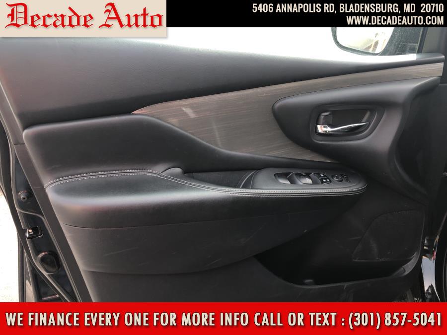 Used Nissan Murano AWD S 2017 | Decade Auto. Bladensburg, Maryland Used Nissan Murano AWD S 2017 | Decade Auto. Bladensburg, Maryland
