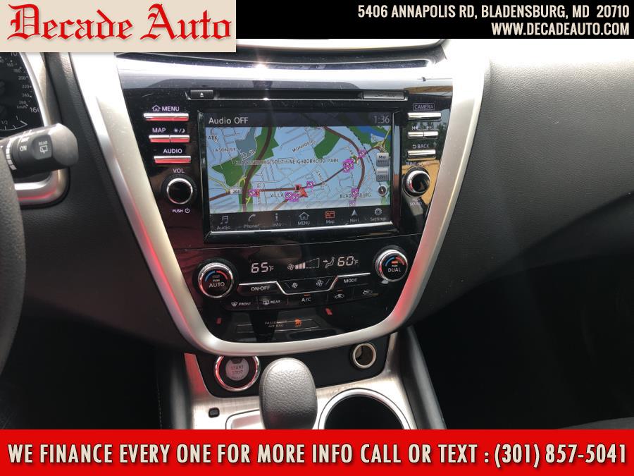 Used Nissan Murano AWD S 2017 | Decade Auto. Bladensburg, Maryland Used Nissan Murano AWD S 2017 | Decade Auto. Bladensburg, Maryland