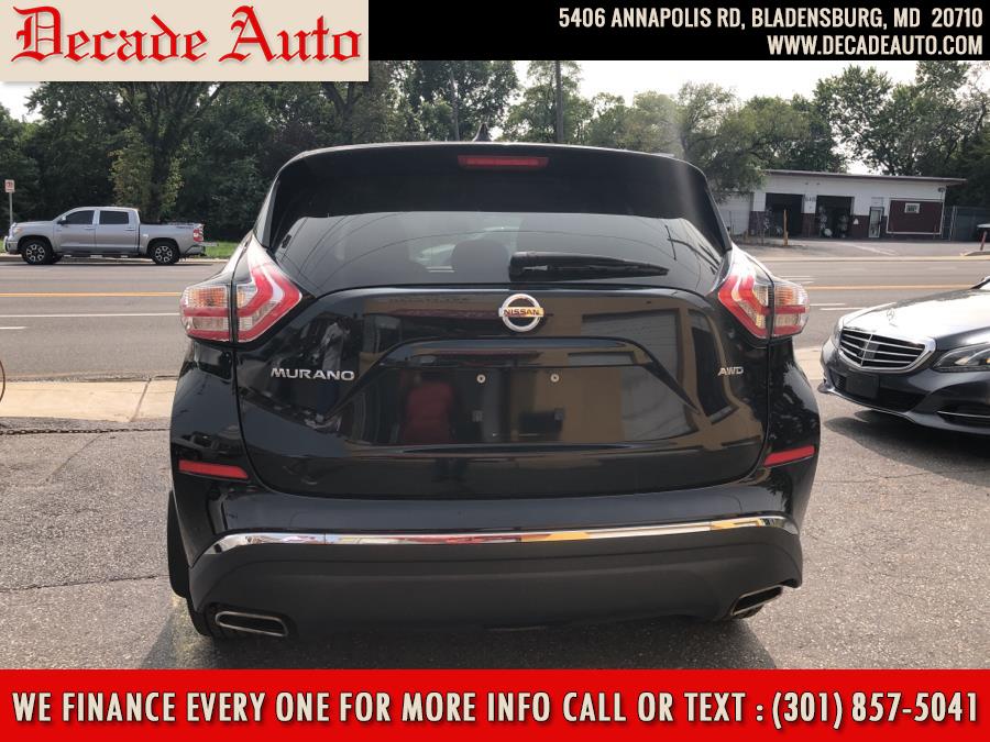 Used Nissan Murano AWD S 2017 | Decade Auto. Bladensburg, Maryland Used Nissan Murano AWD S 2017 | Decade Auto. Bladensburg, Maryland