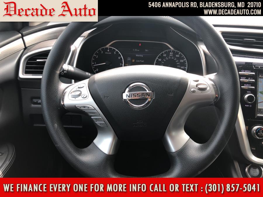 Used Nissan Murano AWD S 2017 | Decade Auto. Bladensburg, Maryland Used Nissan Murano AWD S 2017 | Decade Auto. Bladensburg, Maryland