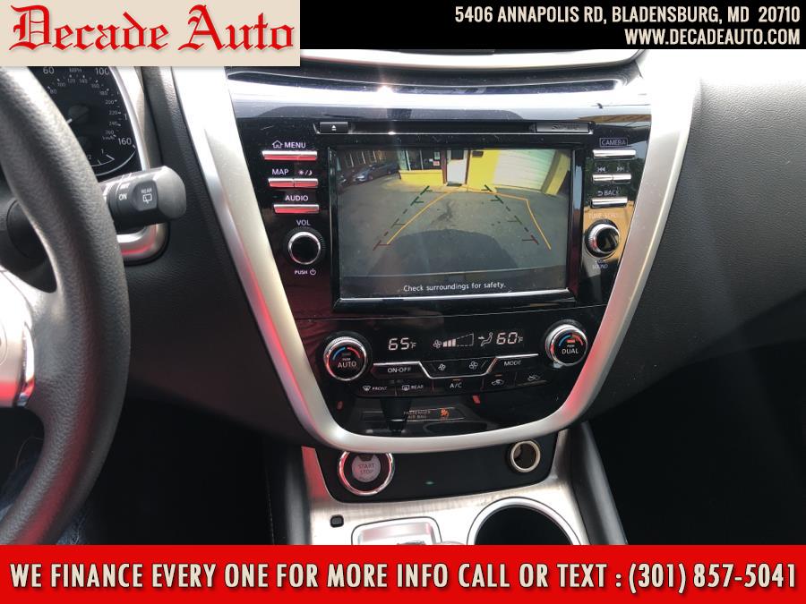 Used Nissan Murano AWD S 2017 | Decade Auto. Bladensburg, Maryland Used Nissan Murano AWD S 2017 | Decade Auto. Bladensburg, Maryland