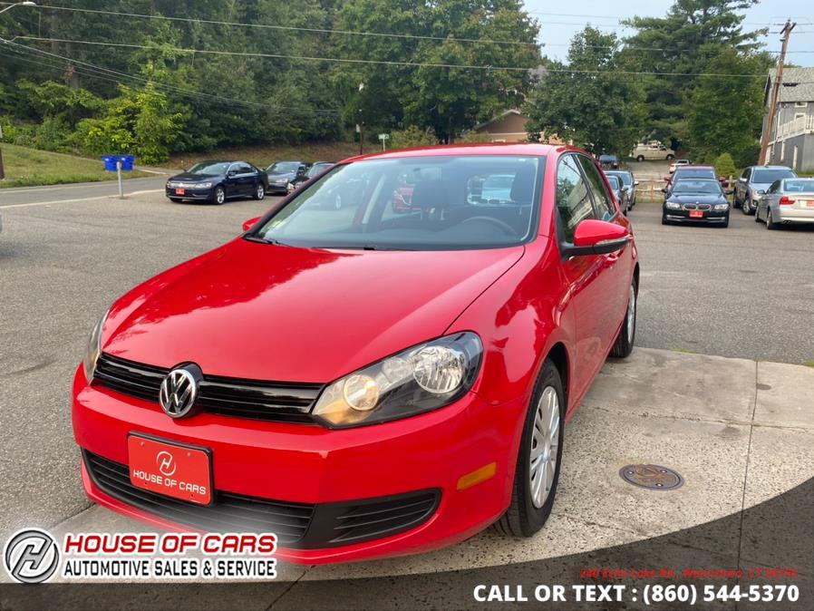 2012 Volkswagen Golf 4dr HB Auto w/Conv & Sunroof PZEV, available for sale in Waterbury, Connecticut | House of Cars LLC. Waterbury, Connecticut