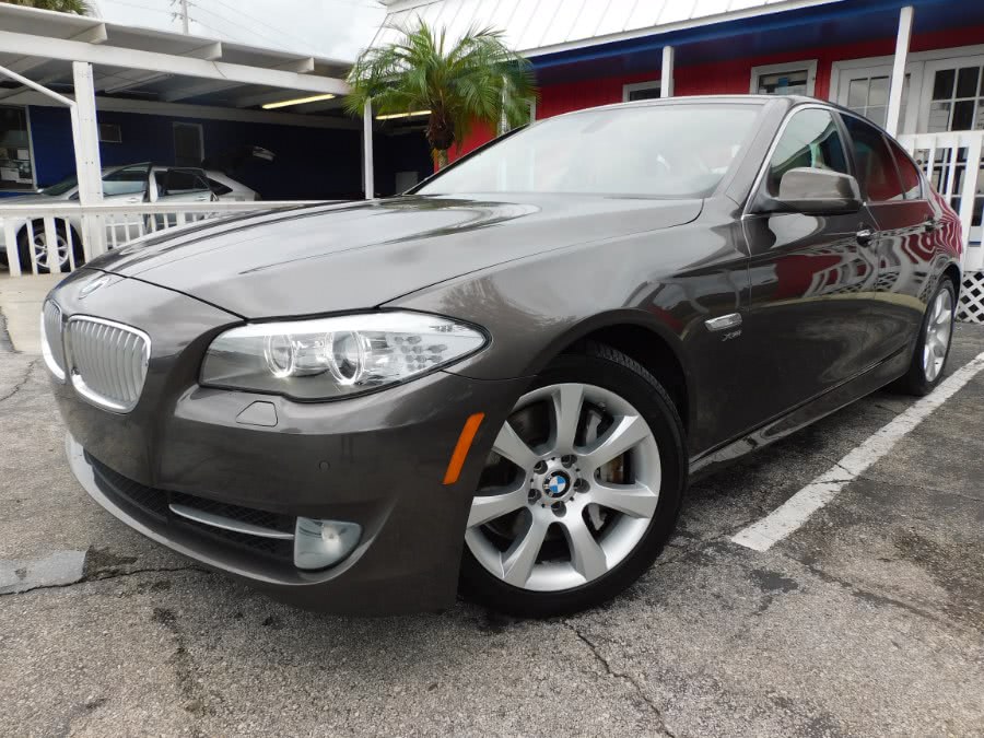 2011 BMW 5 Series 4dr Sdn 550i xDrive AWD, available for sale in Winter Park, Florida | Rahib Motors. Winter Park, Florida