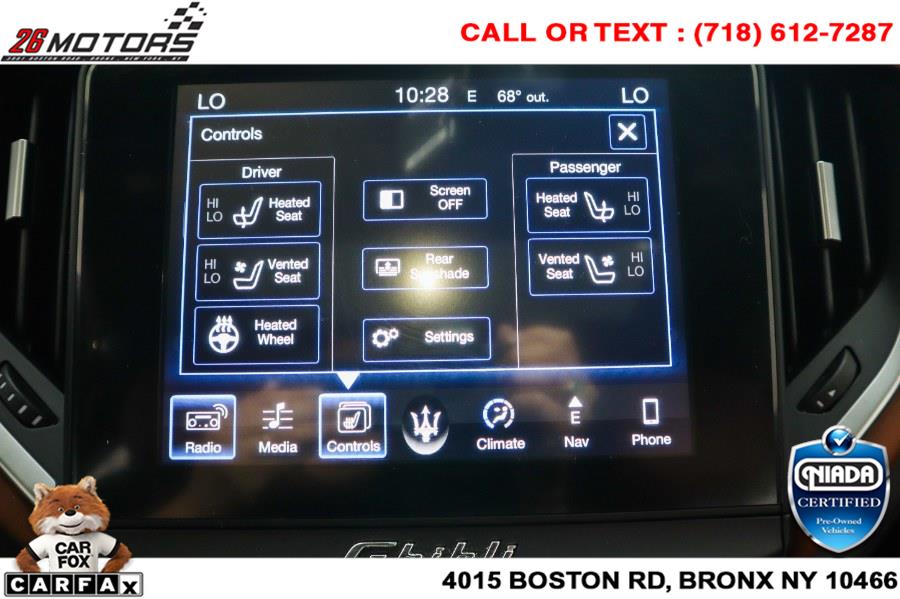 Used Maserati Ghibli S Q4 3.0L 2017 | 26 Motors Corp. Bronx, New York Used Maserati Ghibli S Q4 3.0L 2017 | 26 Motors Corp. Bronx, New York