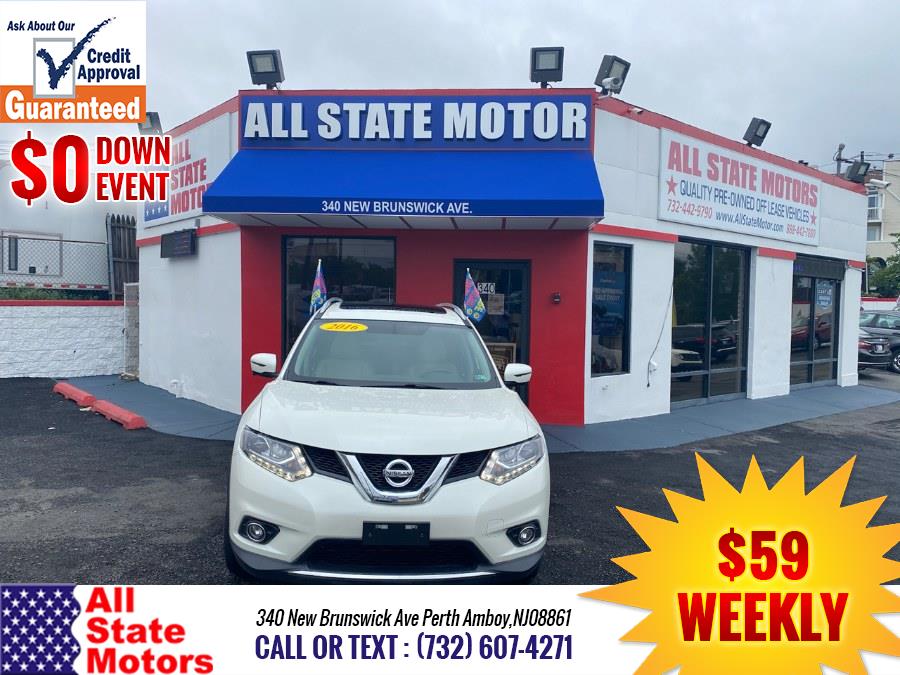 2016 Nissan Rogue AWD 4dr SL, available for sale in Perth Amboy, New Jersey | All State Motor Inc. Perth Amboy, New Jersey 2016 Nissan Rogue AWD 4dr SL, available for sale in Perth Amboy, New Jersey | All State Motor Inc. Perth Amboy, New Jersey