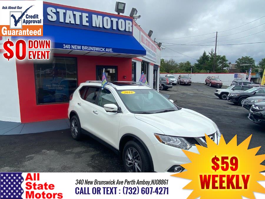2016 Nissan Rogue AWD 4dr SL, available for sale in Perth Amboy, New Jersey | All State Motor Inc. Perth Amboy, New Jersey 2016 Nissan Rogue AWD 4dr SL, available for sale in Perth Amboy, New Jersey | All State Motor Inc. Perth Amboy, New Jersey