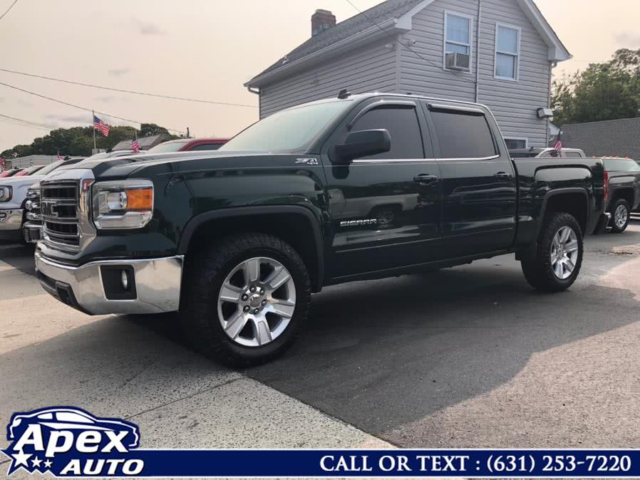 2014 GMC Sierra 1500 4WD Crew Cab 143.5" SLE, available for sale in Selden, New York | Apex Auto. Selden, New York