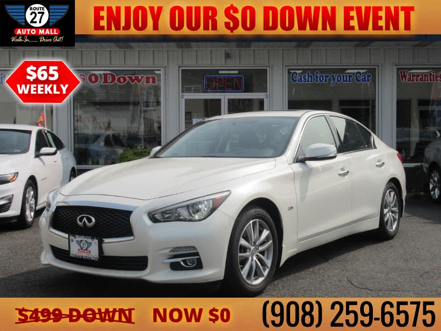 Used INFINITI Q50 2.0t Premium AWD 2017 | Route 27 Auto Mall. Linden, New Jersey Used INFINITI Q50 2.0t Premium AWD 2017 | Route 27 Auto Mall. Linden, New Jersey