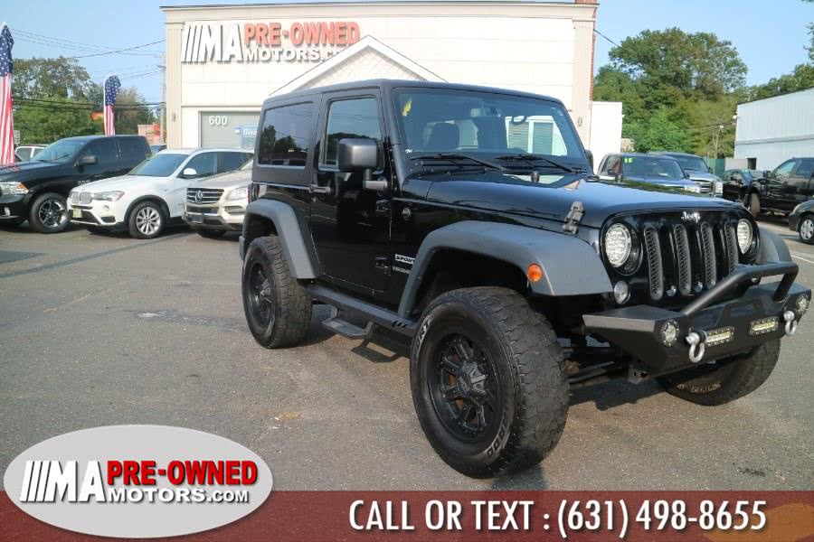 2015 Jeep Wrangler 4WD 2dr Sport, available for sale in Huntington Station, New York | M & A Motors. Huntington Station, New York