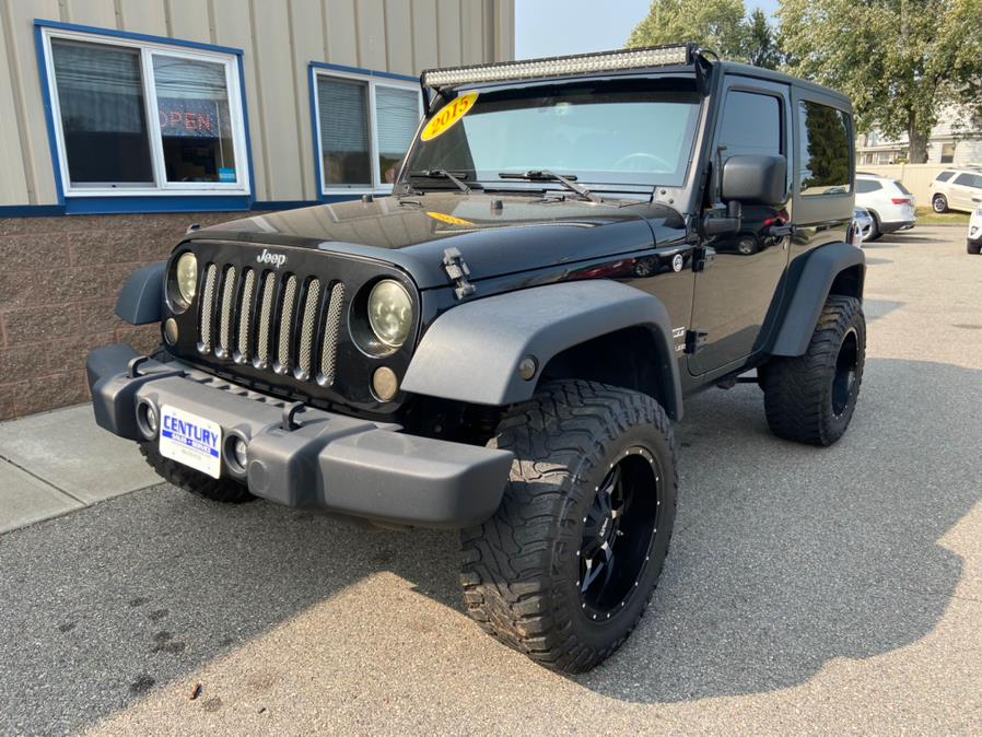 2015 Jeep Wrangler 4WD 2dr Sport, available for sale in East Windsor, Connecticut | Century Auto And Truck. East Windsor, Connecticut