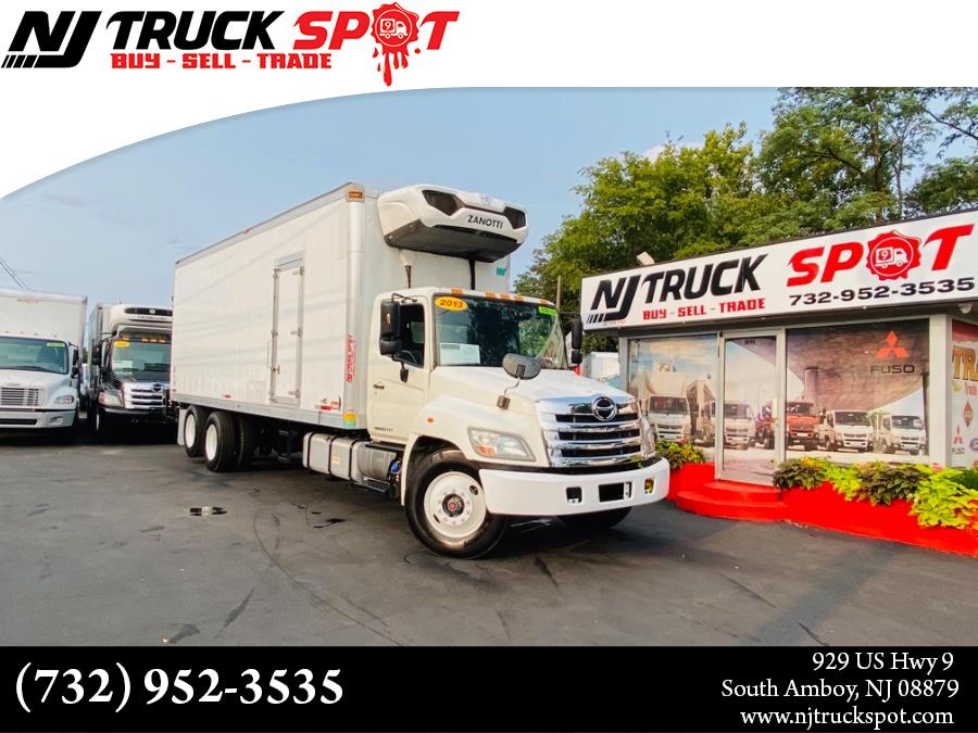 2013 HINO 338 26 FEET ZANOTTI REEFER + LIFT GATE + 33,000LB GVW, available for sale in South Amboy, New Jersey | NJ Truck Spot. South Amboy, New Jersey