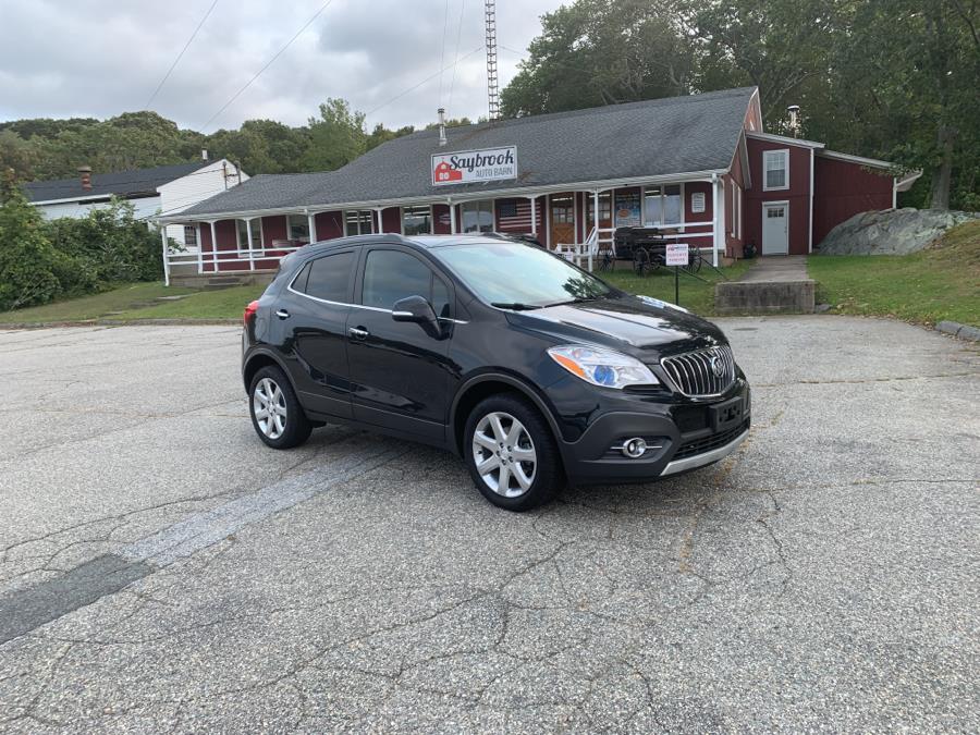 2015 Buick Encore AWD 4dr Leather, available for sale in Old Saybrook, Connecticut | Saybrook Auto Barn. Old Saybrook, Connecticut