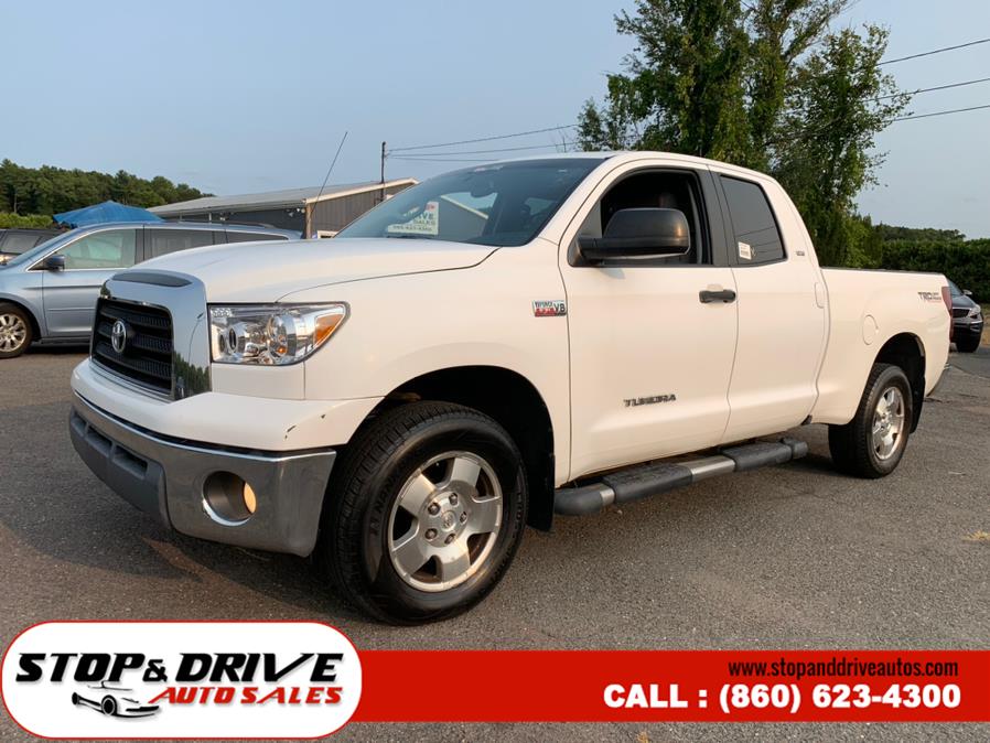 2008 Toyota Tundra 4WD Truck Dbl 5.7L V8 6-Spd AT, available for sale in East Windsor, Connecticut | Stop & Drive Auto Sales. East Windsor, Connecticut