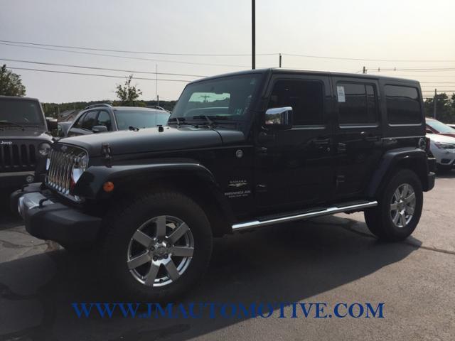 2015 Jeep Wrangler Unlimited 4WD 4dr Sahara, available for sale in Naugatuck, Connecticut | J&M Automotive Sls&Svc LLC. Naugatuck, Connecticut