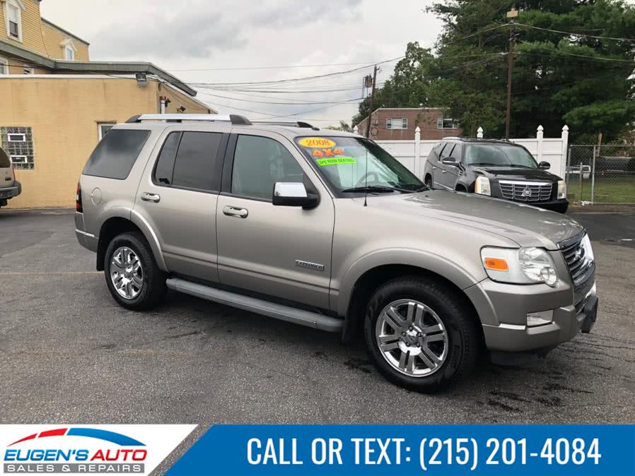 Used Ford Explorer 4WD 4dr V6 Limited 2008 | Eugen's Auto Sales & Repairs. Philadelphia, Pennsylvania