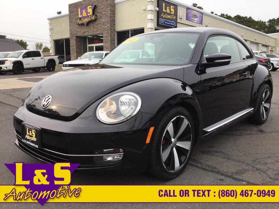 2012 Volkswagen Beetle 2dr Cpe Man 2.0T Turbo w/Sun/Sound, available for sale in Plantsville, Connecticut | L&S Automotive LLC. Plantsville, Connecticut