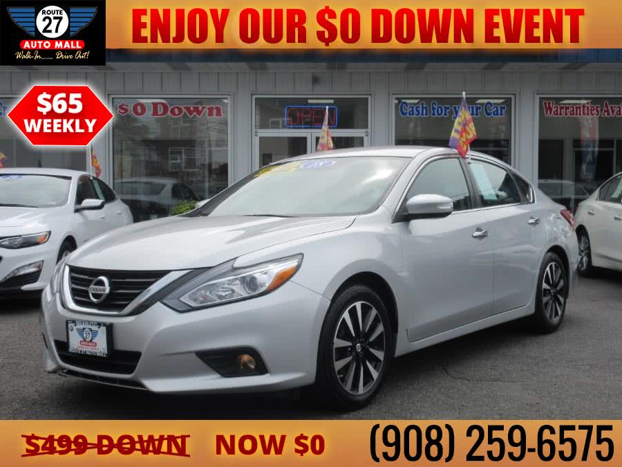 Used Nissan Altima 2.5 SV Sedan 2018 | Route 27 Auto Mall. Linden, New Jersey