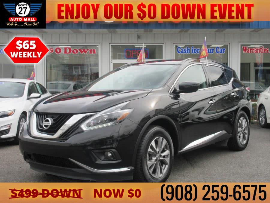 Used Nissan Murano FWD SV 2018 | Route 27 Auto Mall. Linden, New Jersey