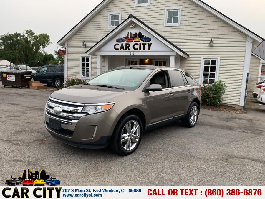 2012 Ford Edge 4dr Limited AWD, available for sale in East Windsor, Connecticut | Car City LLC. East Windsor, Connecticut
