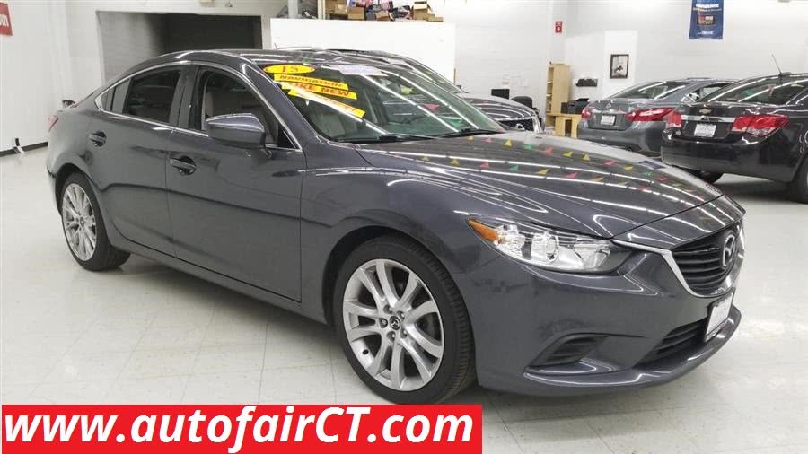 2015 Mazda Mazda6 4dr Sdn Auto i Touring, available for sale in West Haven, Connecticut | Auto Fair Inc.. West Haven, Connecticut