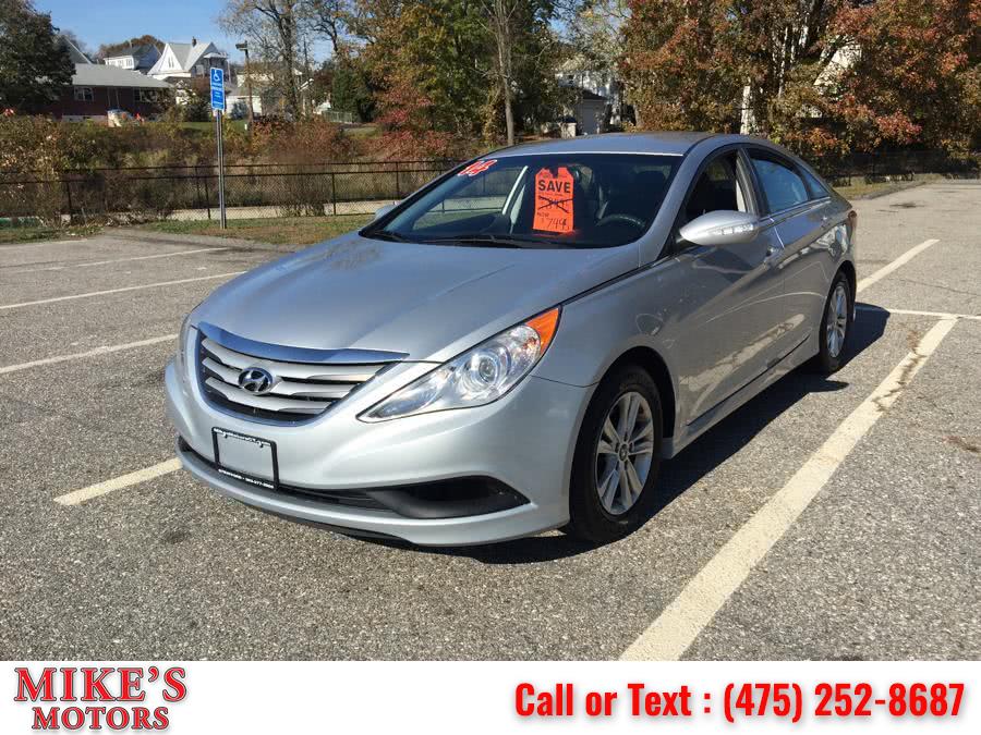 2014 Hyundai Sonata 4dr Sdn 2.4L Auto GLS, available for sale in Stratford, Connecticut | Mike's Motors LLC. Stratford, Connecticut