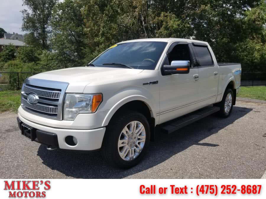 2009 Ford F-150 4WD SuperCrew 145" Platinum, available for sale in Stratford, Connecticut | Mike's Motors LLC. Stratford, Connecticut