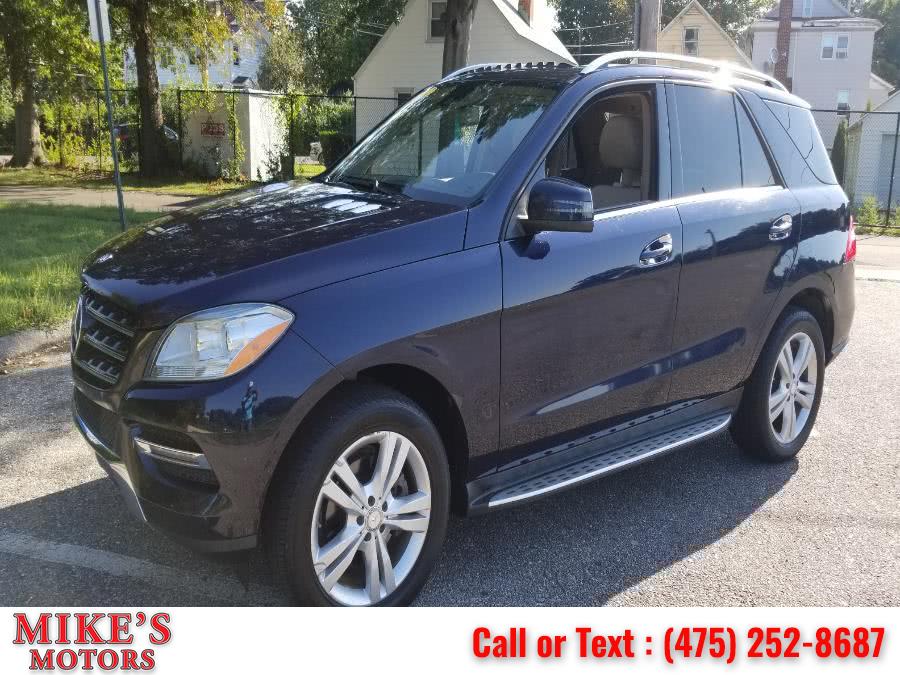 2013 Mercedes-Benz M-Class 4MATIC 4dr ML350, available for sale in Stratford, Connecticut | Mike's Motors LLC. Stratford, Connecticut