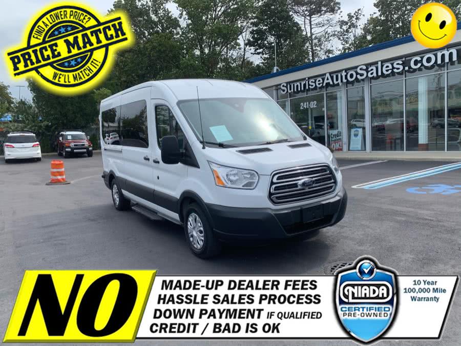 2015 Ford Transit Wagon T-350 148" Med Roof XLT Sliding RH Dr, available for sale in Rosedale, New York | Sunrise Auto Sales. Rosedale, New York